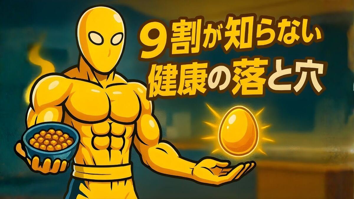 9割が知らない健康の落と穴